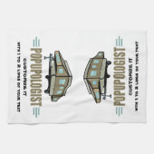 Linge De Cuisine Camping amusant (Horizontal)
