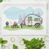 Linge De Cuisine Camping Animé (Plié)