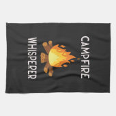 Linge De Cuisine Camping - Chuchoteur de feu de camp  (Horizontal)