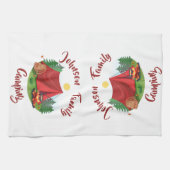 Linge De Cuisine Camping personnalisé (Horizontal)