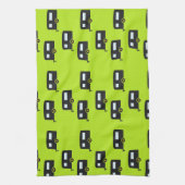 Linge De Cuisine Camping remorques en vert (Vertical)