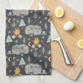 Linge De Cuisine Camping Retro RV