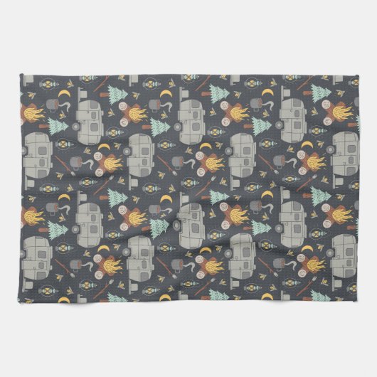 Linge De Cuisine Camping Retro RV (Horizontal)