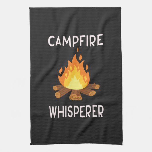 Linge De Cuisine Camping - Whisperer de feu de camp (Vertical)