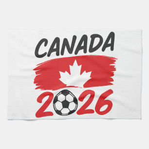 Linge De Cuisine Canada 2026 Design pour Supporter de Football avec