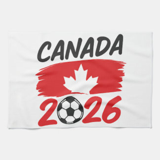 Linge De Cuisine Canada 2026 Design pour Supporter de Football avec