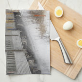 Linge De Cuisine Canada, Alberta. Train de neige VIA Rail entre (Quart Plié)