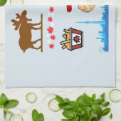 Linge De Cuisine Canada Amusant (Plié)