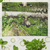 Linge De Cuisine (Canada) Oie verte (Plié)