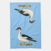 Linge De Cuisine Canard à cochon noir (Vertical)