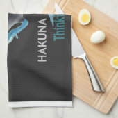 Linge De Cuisine Canard avec moi se réveille comme ça & Hakuna Mata (Quart Plié)