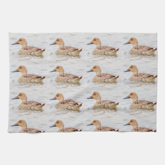 Linge De Cuisine Canard dans l'eau   (Horizontal)