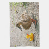 Linge De Cuisine Canard en caoutchouc et canard de mère (Vertical)