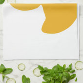 Linge De Cuisine Canard en caoutchouc jaune (Plié)
