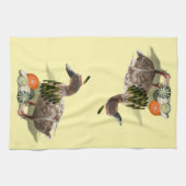 Linge De Cuisine Canard indien de Thanksgiving (Horizontal)