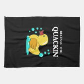 Linge De Cuisine Canard - Relâchez Le Quackin (Horizontal)