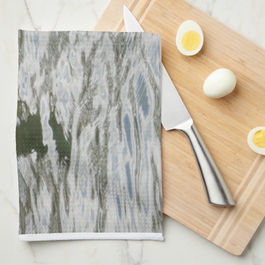 Linge De Cuisine Canards dans un étang (Quart Plié)