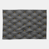 Linge De Cuisine Canards gothiques noirs Faux Pin (Horizontal)
