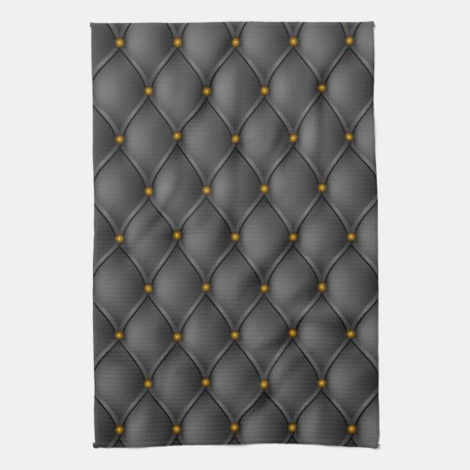 Linge De Cuisine Canards gothiques noirs Faux Pin (Vertical)