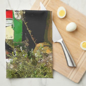 LINGE DE CUISINE CANAUX (Quart Plié)