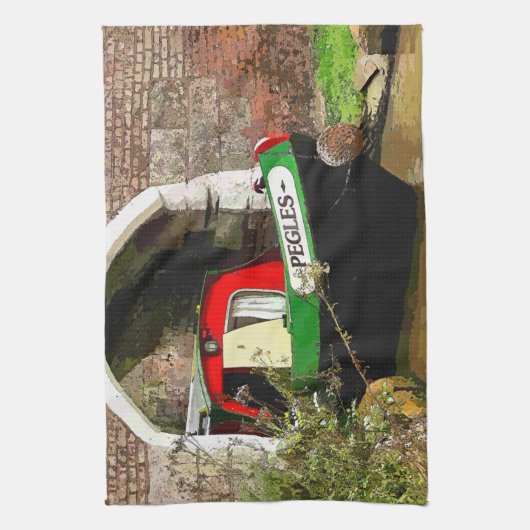 LINGE DE CUISINE CANAUX (Vertical)