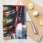 LINGE DE CUISINE CANAUX (Quart Plié)