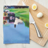 LINGE DE CUISINE CANAUX (Quart Plié)