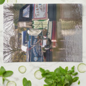 LINGE DE CUISINE CANAUX (Plié)