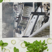 LINGE DE CUISINE CANAUX (Plié)