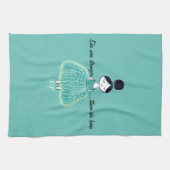 Linge De Cuisine Cancer de l'ovaire (Horizontal)