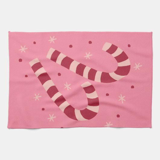 Linge De Cuisine Candy canes (Horizontal)