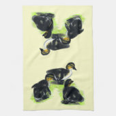 Linge De Cuisine Canetons de Colvert (Vertical)