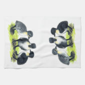 Linge De Cuisine Canetons suédois bleus (Horizontal)