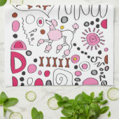 LINGE DE CUISINE CANICHE (Plié)