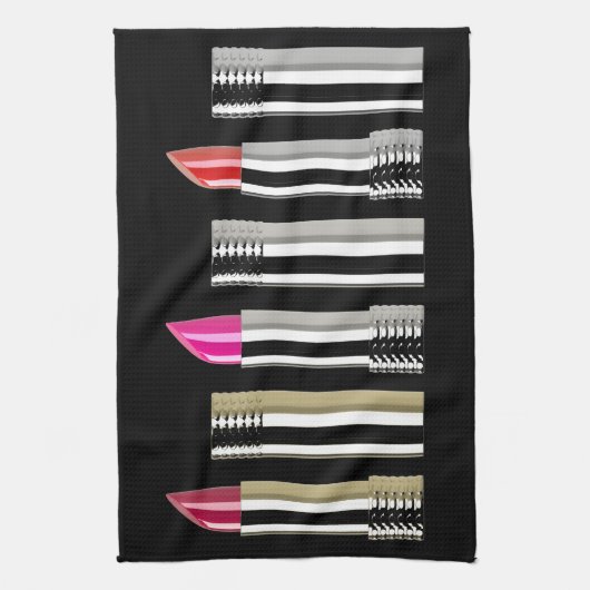 Linge De Cuisine Canne à lèvres (Vertical)