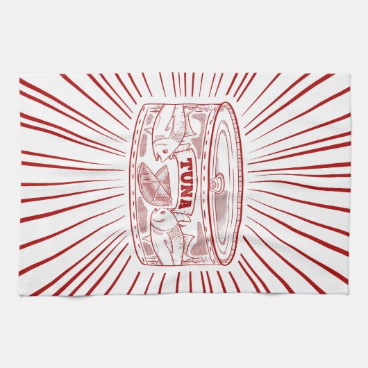 Linge De Cuisine Canne de thon (Horizontal)