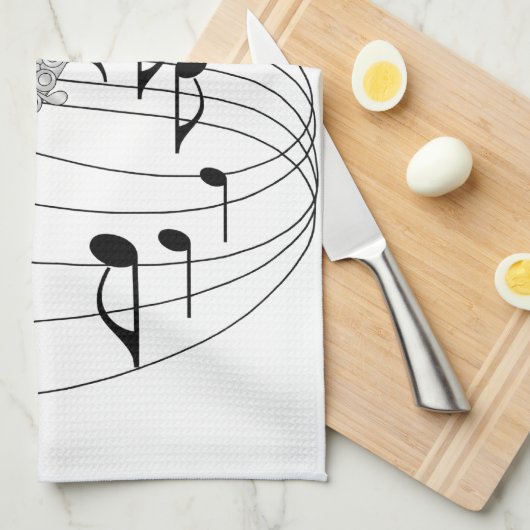 Linge De Cuisine Cannelure (Quart Plié)