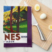 Linge De Cuisine Cannes - Côte d'Azur (Quart Plié)