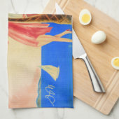 Linge De Cuisine Cannes vintage (Quart Plié)