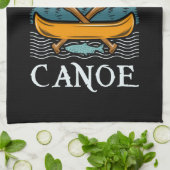 Linge De Cuisine Canoë - Pagayer votre propre canoé (Plié)