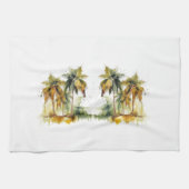 Linge De Cuisine Canopée d'Emeraude (Horizontal)