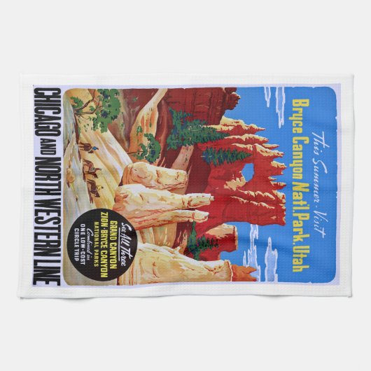 Linge De Cuisine Canyon de Bryce (Horizontal)