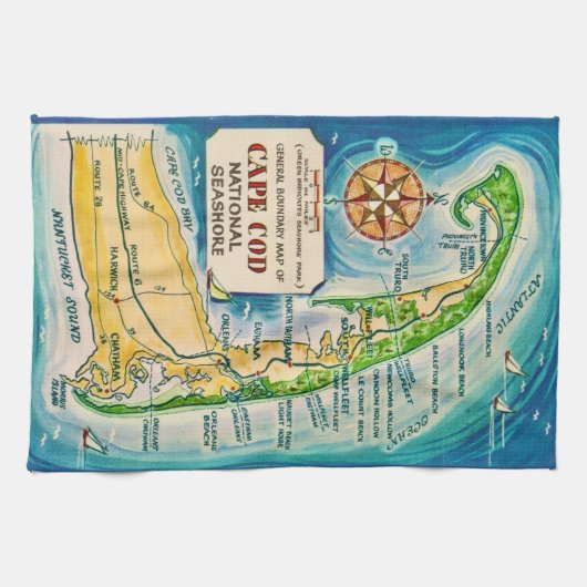 Linge De Cuisine Cape Cod National Seashore (Horizontal)