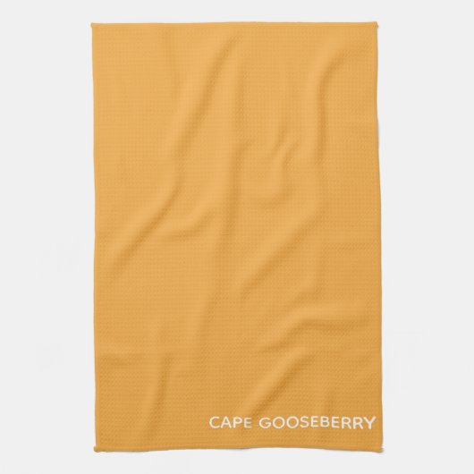 Linge De Cuisine Cape Gooseberry yellow color name (Vertical)