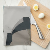 Linge De Cuisine Cape Town Table Mountain Ocean Sketch (Quart Plié)