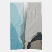 Linge De Cuisine Cape Town Table Mountain Ocean Sketch (Vertical)