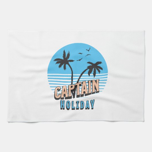 Linge De Cuisine Capitaine Holiday (Horizontal)
