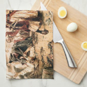 Linge De Cuisine Capture, Barbe noire pirate, Revenge de la reine A (Quart Plié)