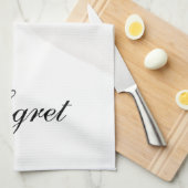 Linge De Cuisine Capture d'écran Egret (Quart Plié)