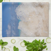 Linge De Cuisine Caraïbes Island Wave Love 1 (Plié)